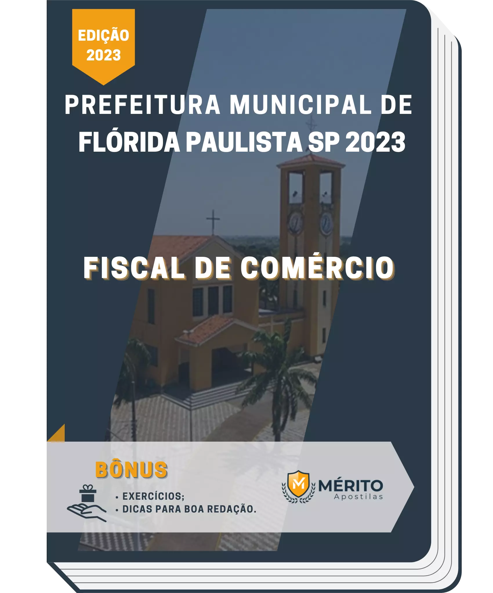 Apostila Fiscal De Comércio Prefeitura de Flórida Paulista SP 2023