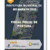 Apostila Fiscal De Postura Prefeitura de Rio Maria PA 2023