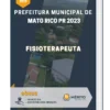 Apostila Fisioterapeuta Prefeitura de Mato Rico PR 2023