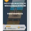 Apostila Fisioterapeuta Prefeitura de Nova Alvorada do Sul MS 2023