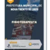 Apostila Fisioterapeuta Prefeitura de Nova Trento SC 2023