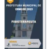 Apostila Fisioterapeuta Prefeitura de Ermo SC 2023