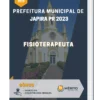 Apostila Fisioterapeuta Prefeitura de Japira PR 2023