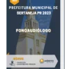 Apostila Fonoaudiólogo Prefeitura de Sertaneja PR 2023