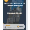Apostila Fonoaudiólogo Prefeitura de Carrancas MG 2023