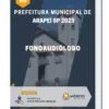 Apostila Fonoaudiólogo Prefeitura de Arapeí SP 2023
