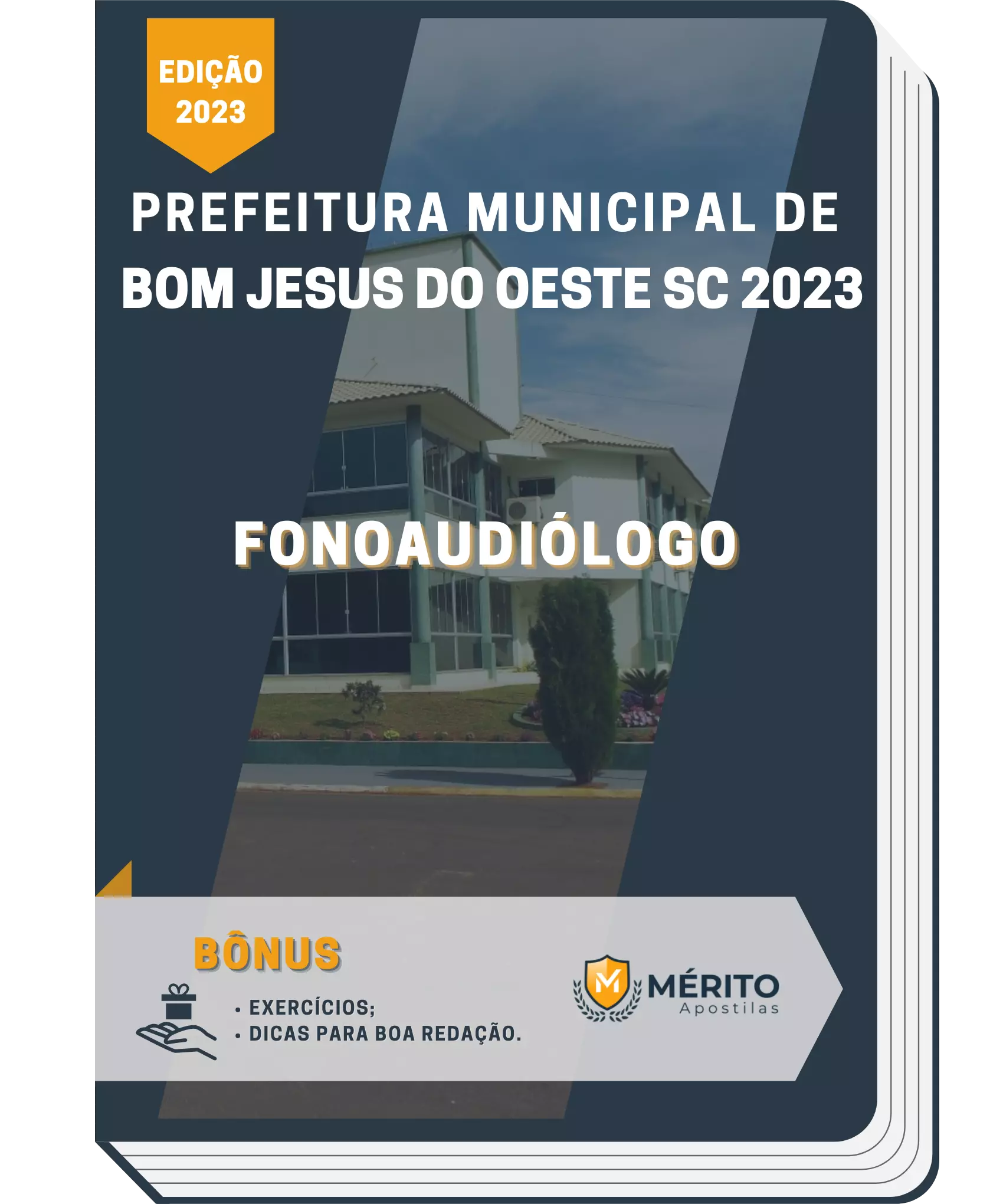 Apostila Fonoaudiólogo Prefeitura de Bom Jesus do Oeste SC 2023