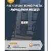 Apostila Gari Prefeitura de Andrelândia MG 2023
