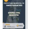 Apostila Guarda Civil Municipal Prefeitura de Simões Filho BA 2023