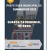 Apostila Guarda Patrimonial Interno Prefeitura de Ourinhos SP 2023