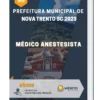 Apostila Médico Anestesista Prefeitura de Nova Trento SC 2023