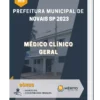 Apostila Médico Clínico Geral Prefeitura de Novais SP 2023