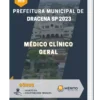 Apostila Médico Clínico Geral Prefeitura de Dracena SP 2023