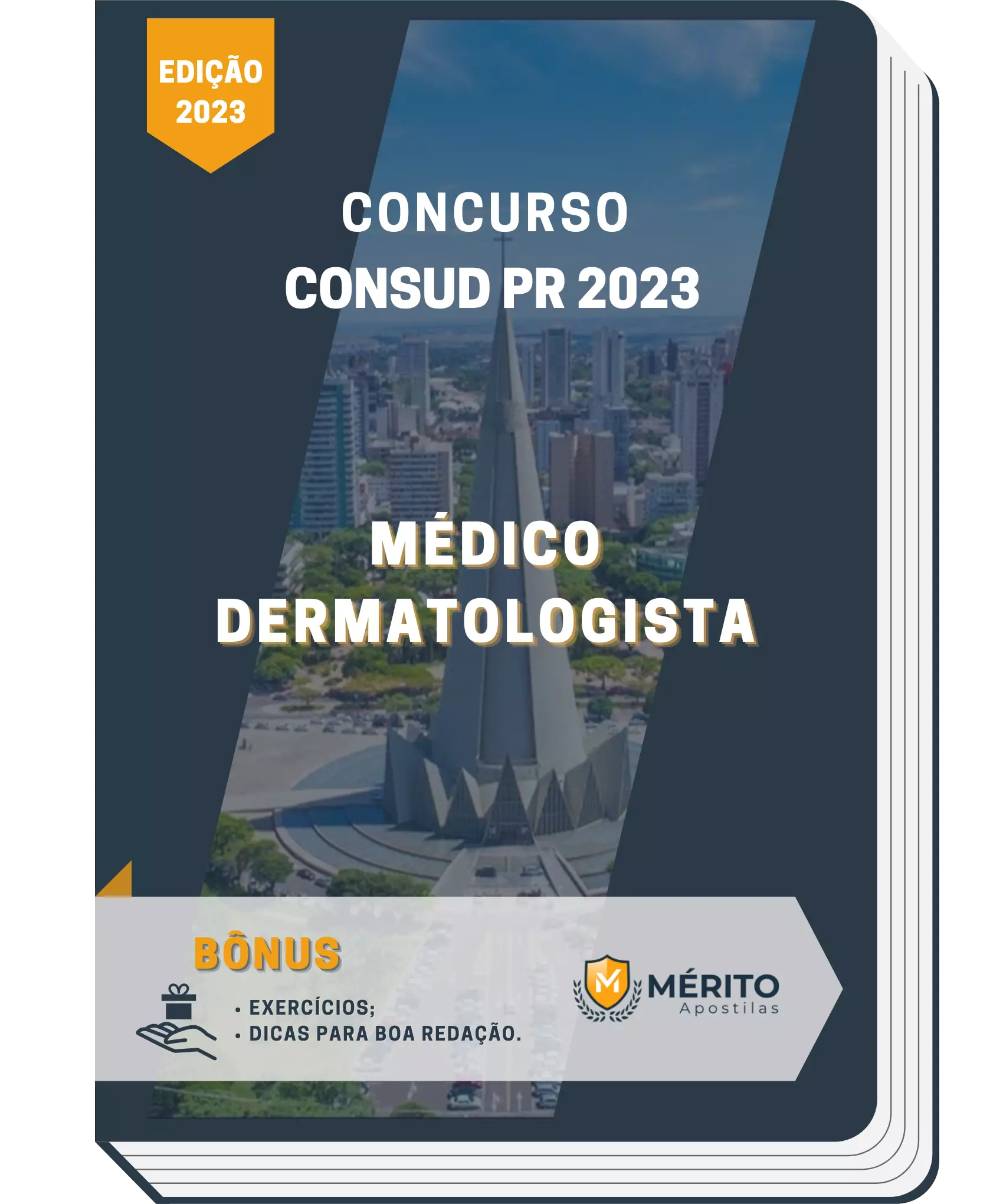 Apostila Médico Dermatologista Concurso CONSUD PR 2023