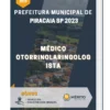 Apostila Médico Otorrinolaringologista Prefeitura de Piracaia SP 2023