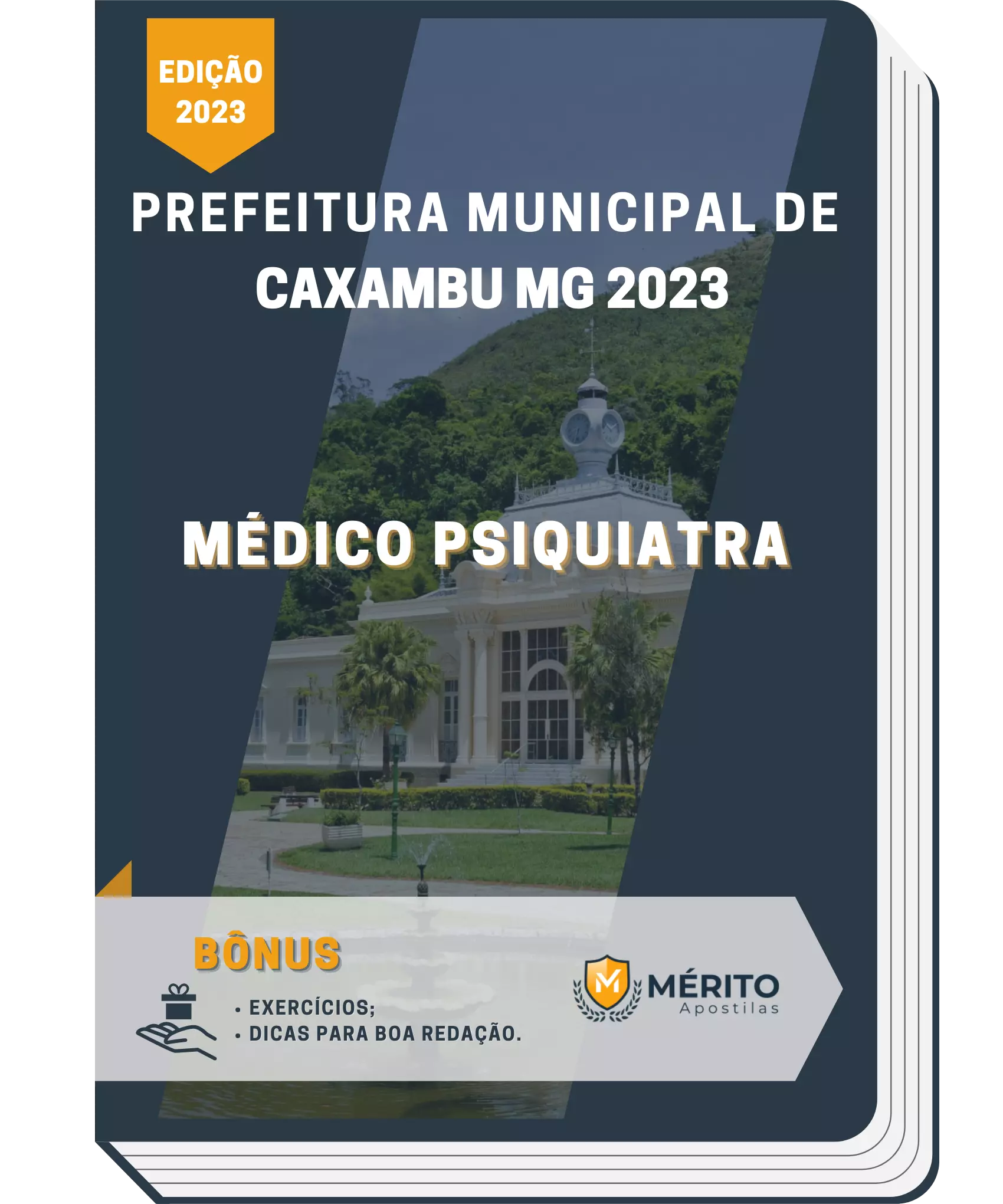 Apostila Médico Psiquiatra Prefeitura de Caxambu MG 2023