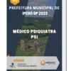 Apostila Médico Psiquiatra PSI Prefeitura de Iperó SP 2023