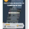 Apostila Merendeira Prefeitura de Turmalina SP 2023
