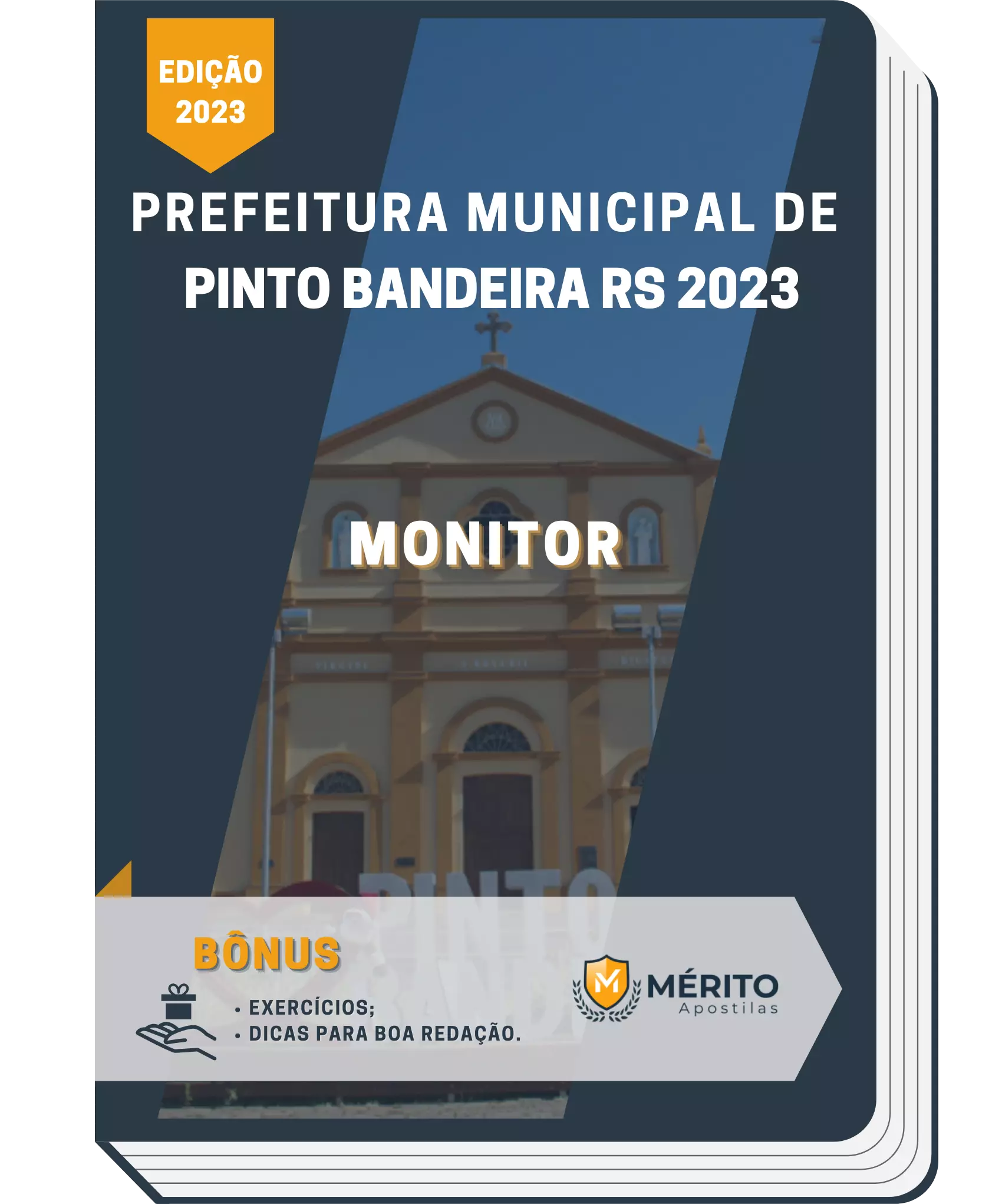 Apostila Monitor Prefeitura de Pinto Bandeira RS 2023