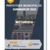 Apostila Motorista Prefeitura de Ourinhos SP 2023
