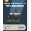 Apostila Motorista Prefeitura de Santa Mônica PR 2023