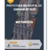 Apostila Motorista Prefeitura de Capivari SP 2023