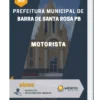 Apostila Motorista Prefeitura de Barra de Santa Rosa PB 2023