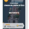 Apostila Motorista Concurso Câmara de Lorena SP 2023