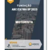 Apostila Motorista Fundação do ABC Itatiba SP 2023