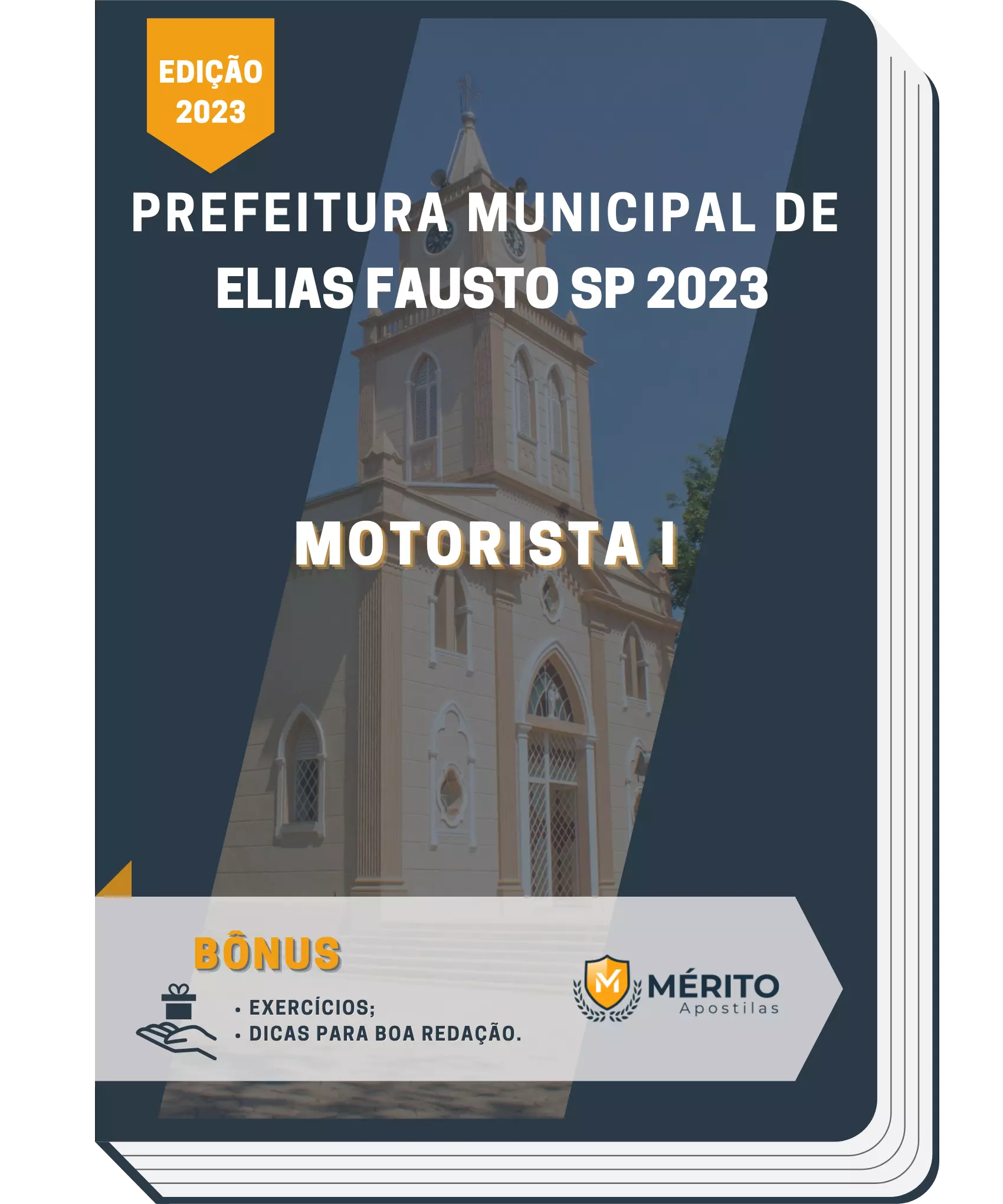 Apostila Motorista I Prefeitura de Elias Fausto SP 2023