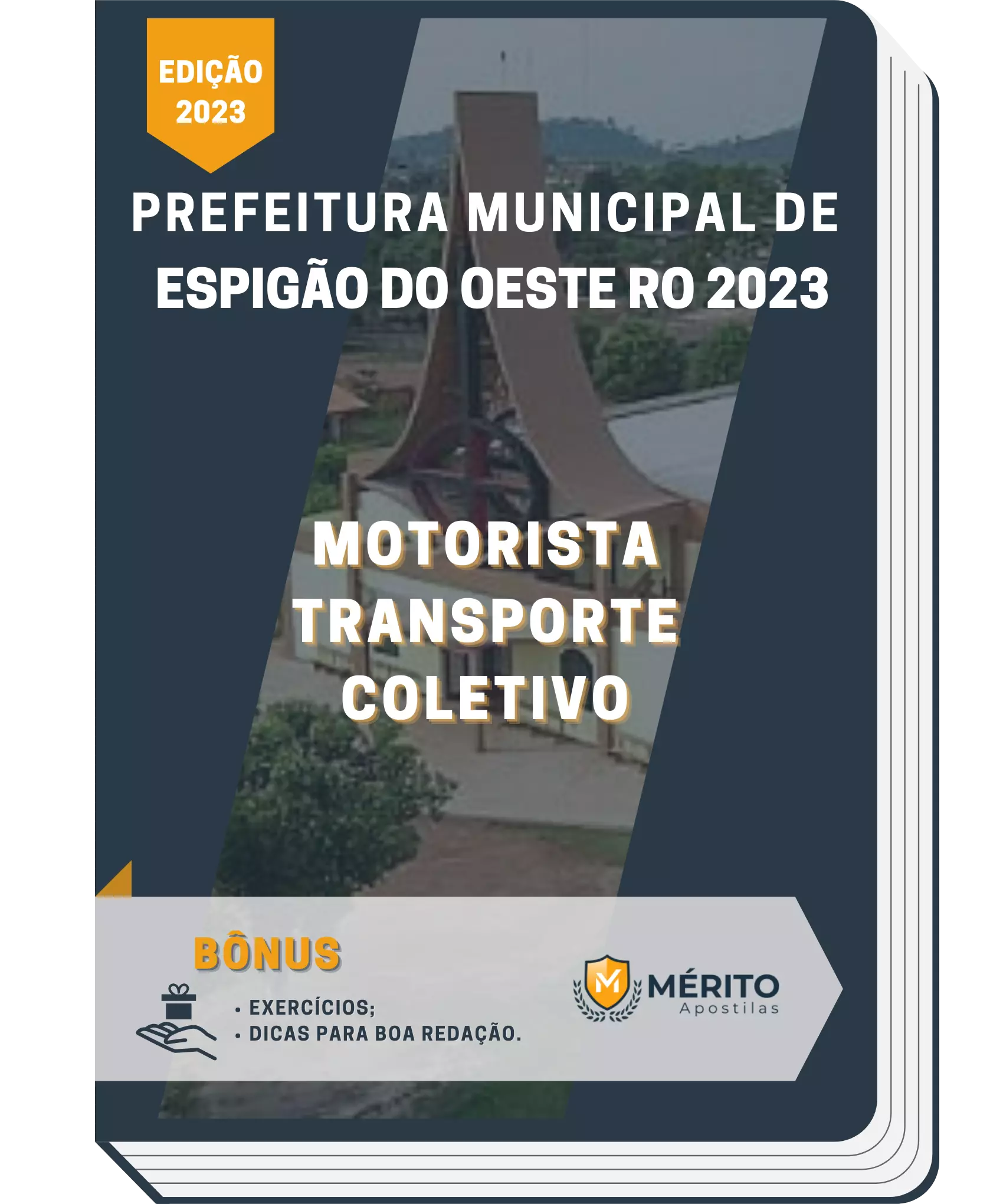 Apostila Motorista Transporte Coletivo Prefeitura de Espigão do Oeste RO 2023