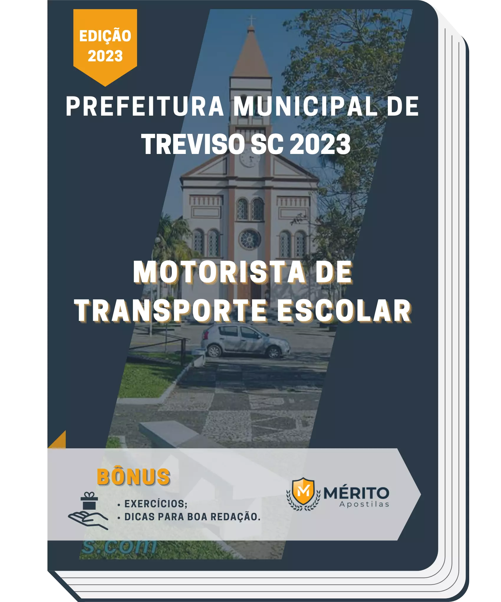 Apostila Motorista de Transporte Escolar Prefeitura de Treviso SC 2023