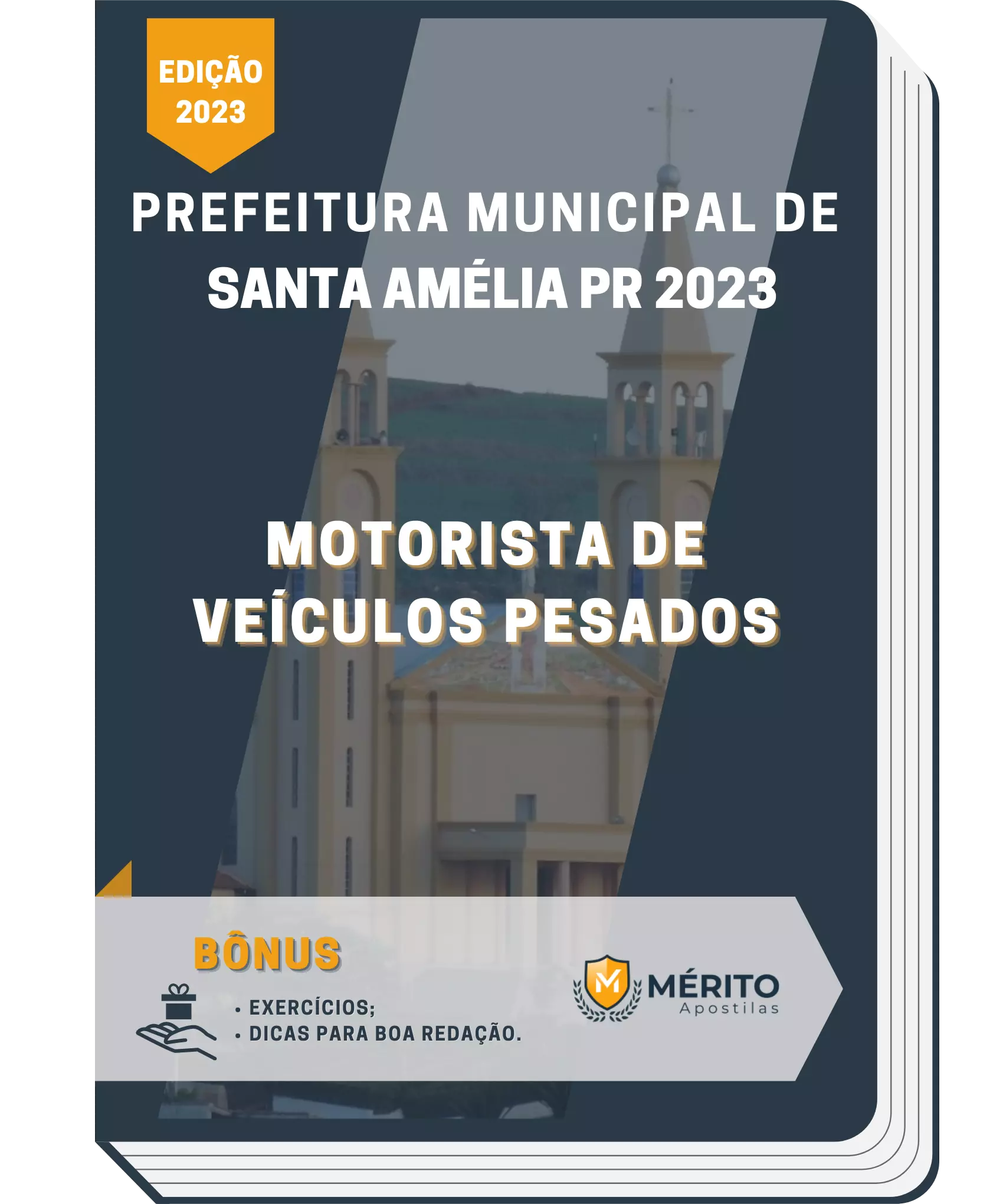 Apostila Motorista de Veículos Pesados Prefeitura de Santa Amélia PR 2023