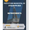 Apostila Nutricionista Prefeitura de Atalaia PR 2023