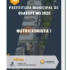 Apostila Nutricionista I Prefeitura de Guaxupé MG 2023