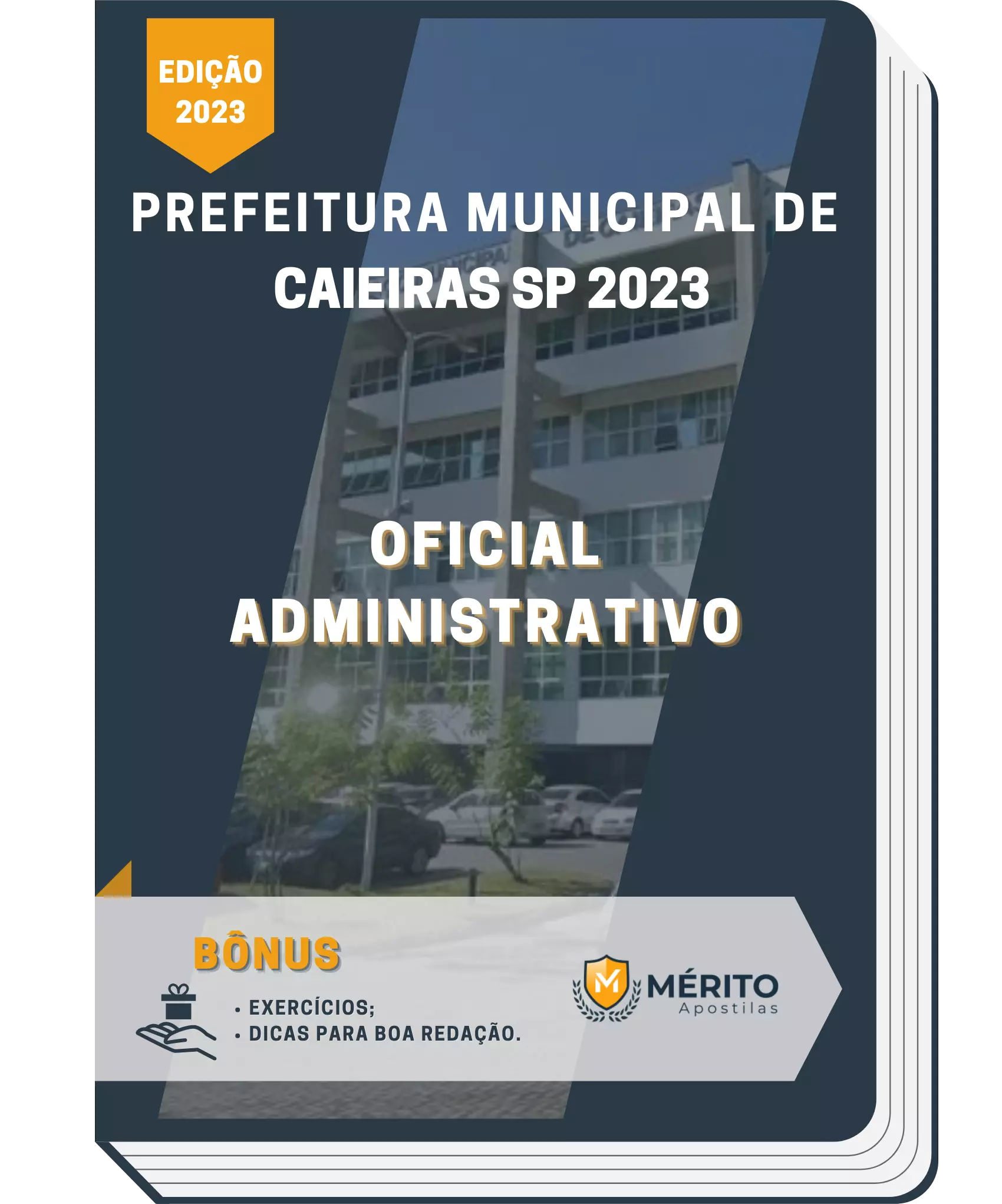 Apostila Oficial Administrativo Prefeitura de Caieiras SP 2023