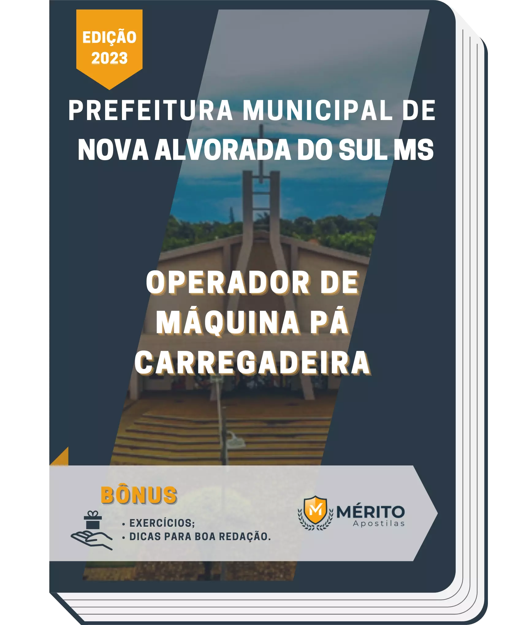 Apostila Operador De Máquina Pá Carregadeira Prefeitura de Nova Alvorada do Sul MS 2023