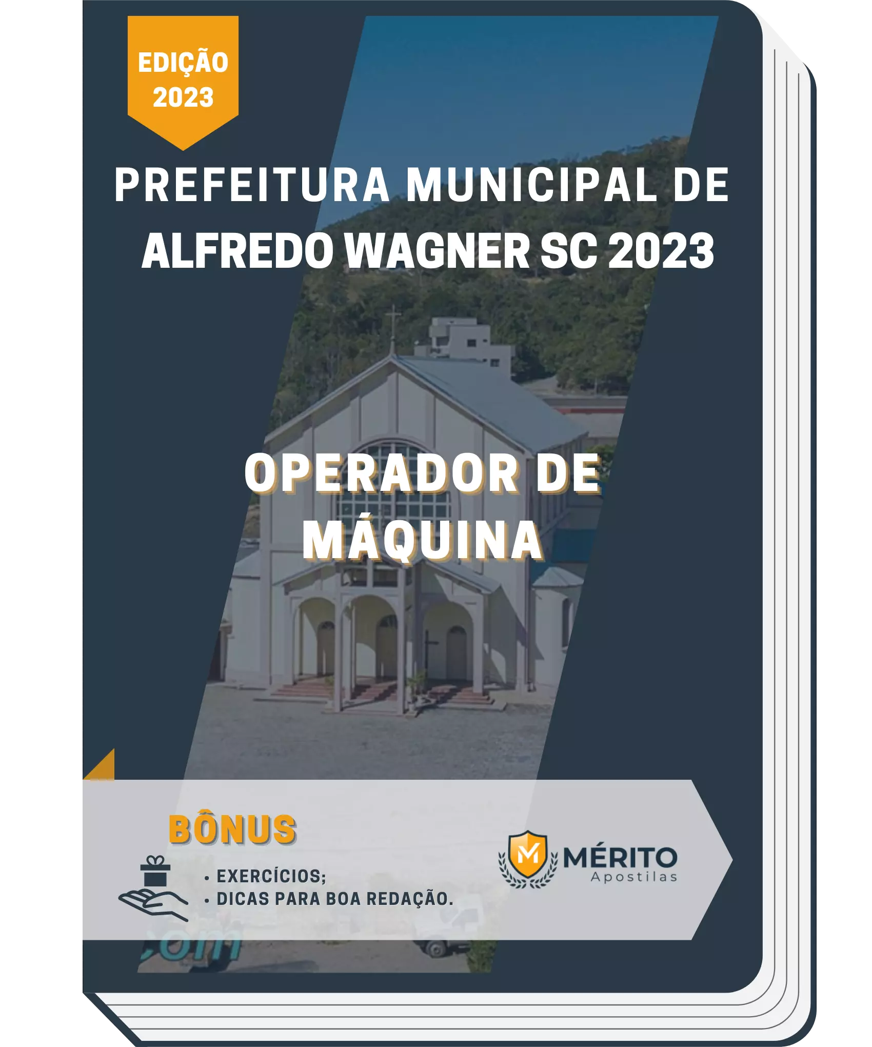 Apostila Operador de Máquina Prefeitura de Alfredo Wagner SC 2023