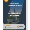 Apostila Operador de Máquinas Concurso CIDERSOP PR 2023