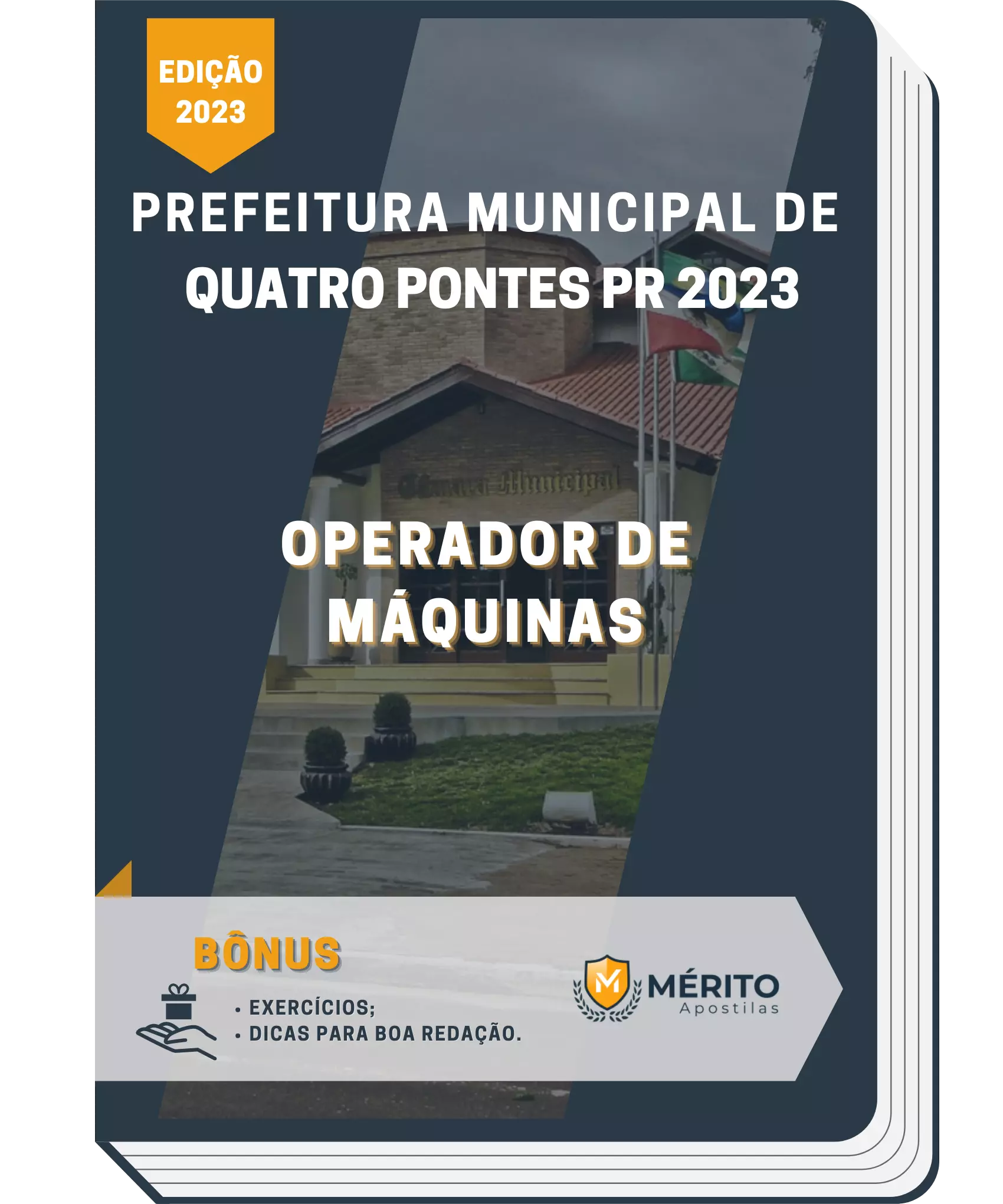 Apostila Operador de Máquinas Prefeitura de Quatro Pontes PR 2023