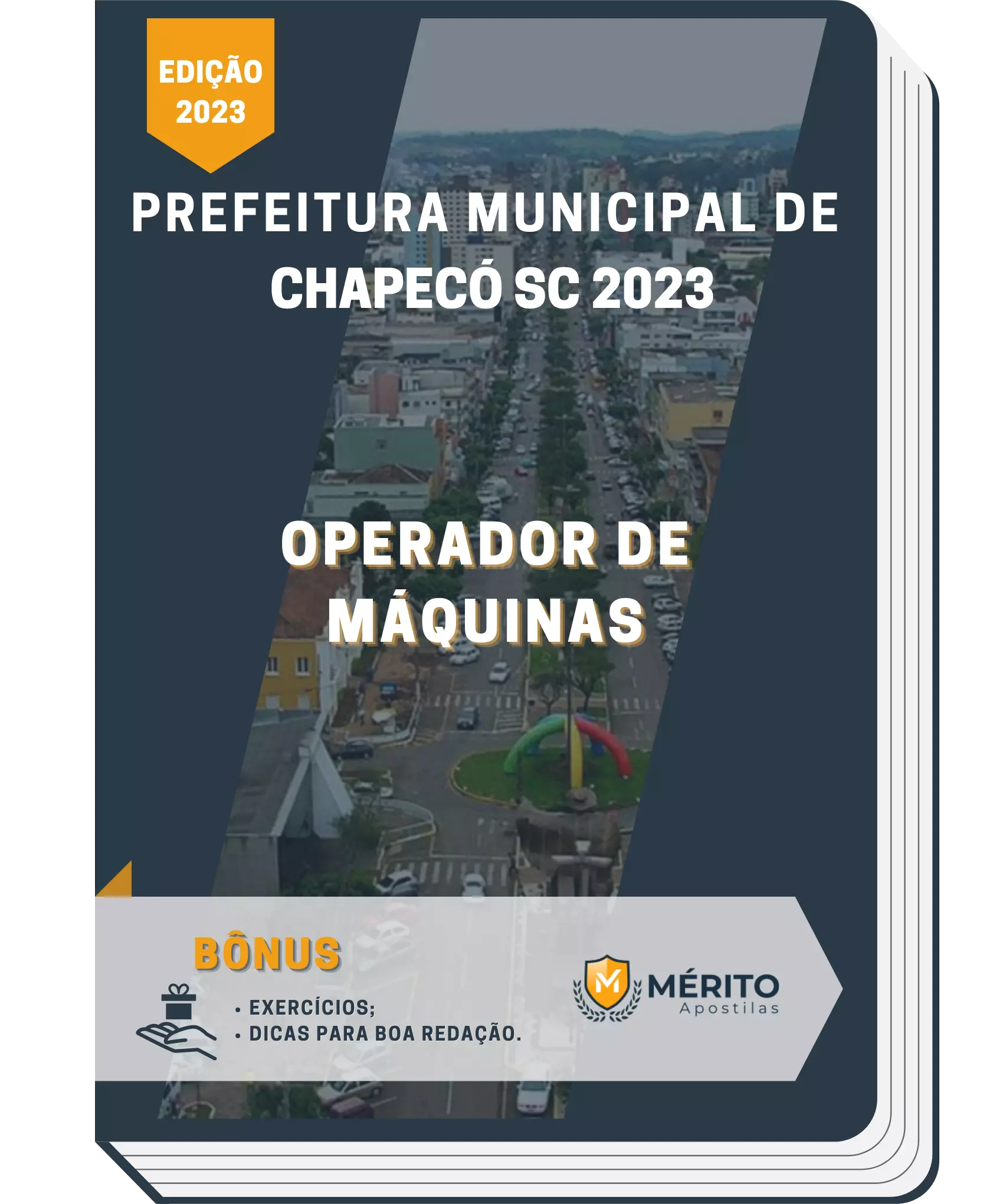 Apostila Operador de Máquinas Prefeitura de Chapecó SC 2023