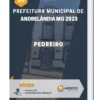 Apostila Pedreiro Prefeitura de Andrelândia MG 2023