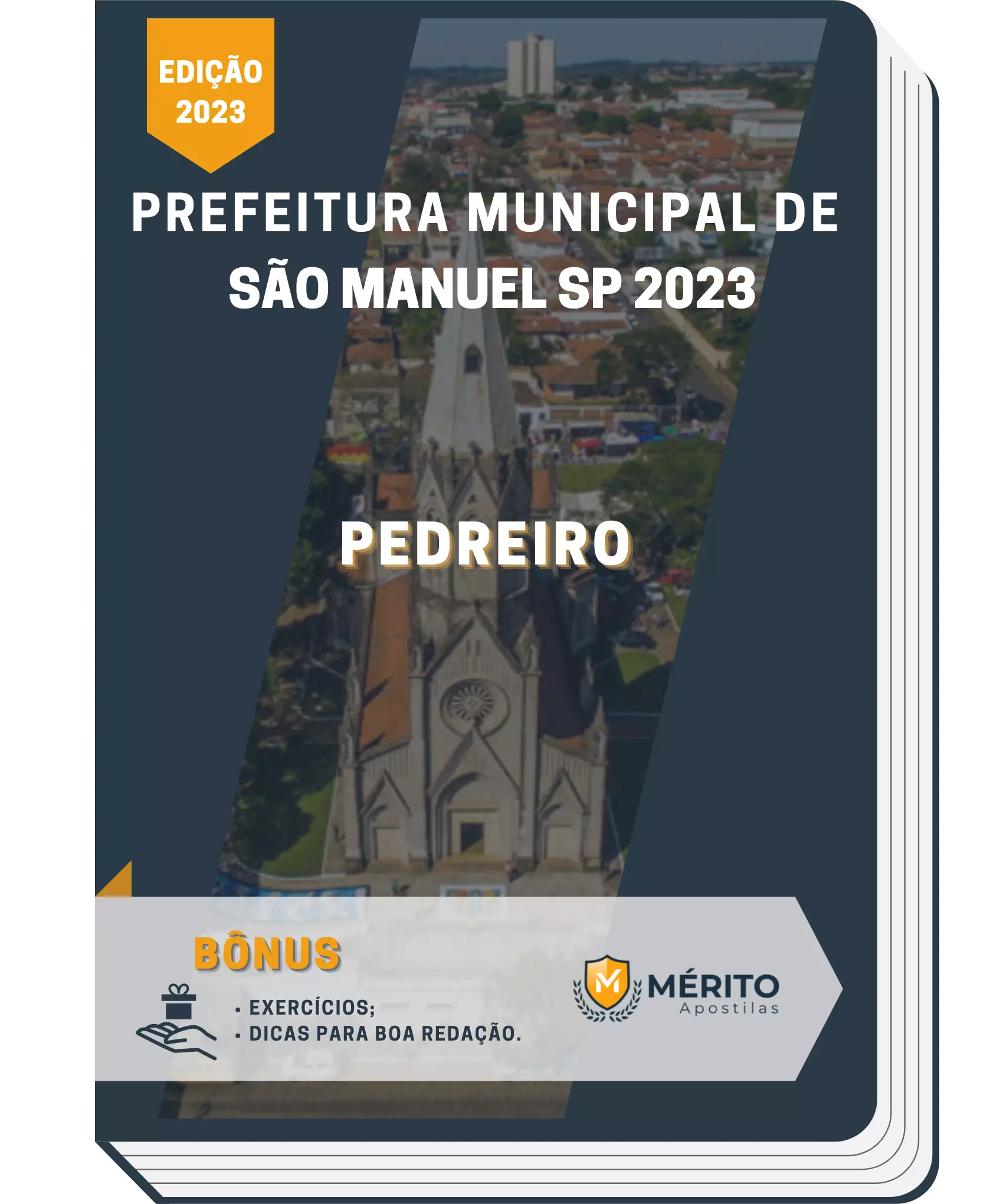 Apostila Pedreiro Prefeitura de São Manuel SP 2023