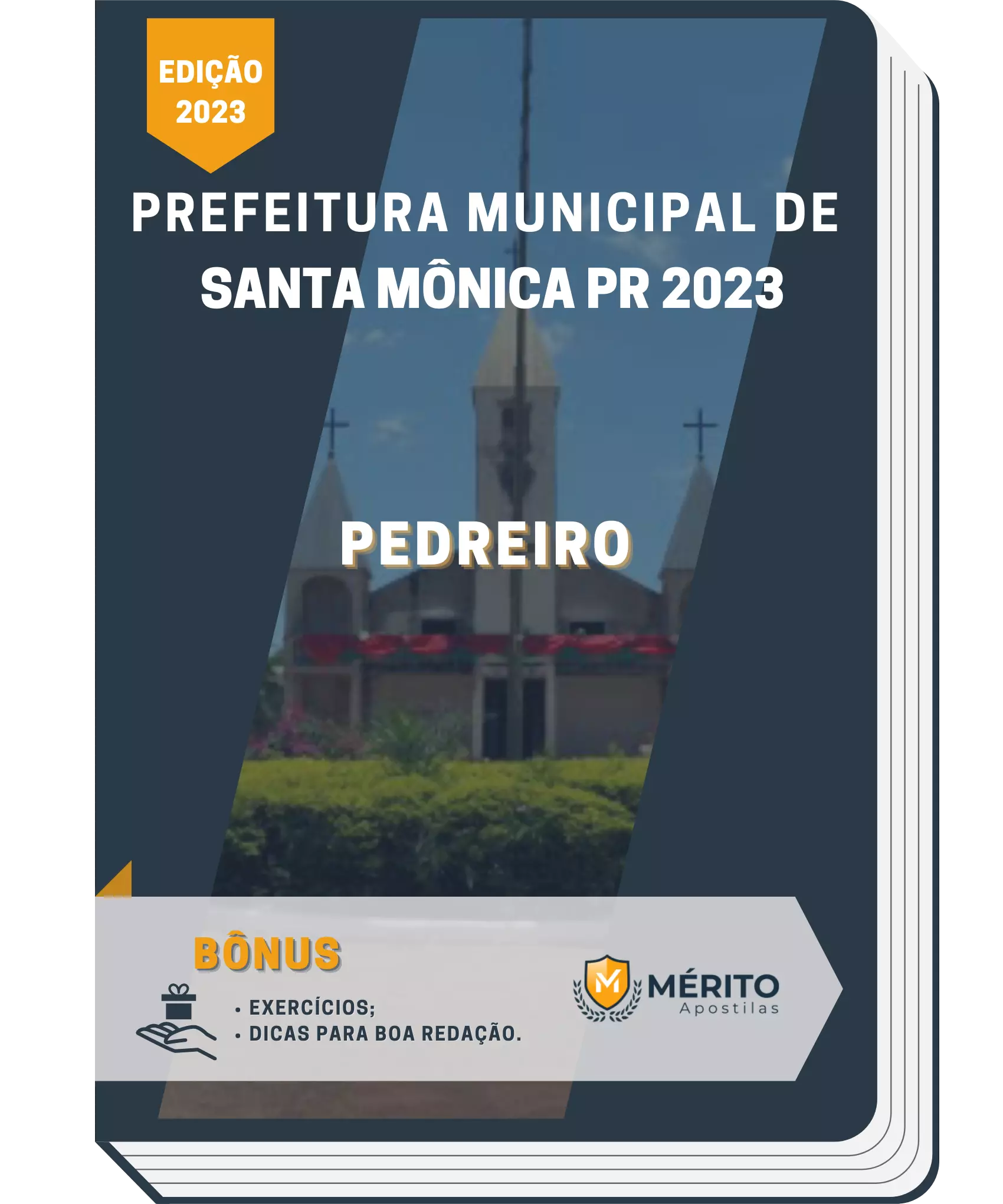 Apostila Pedreiro Prefeitura de Santa Mônica PR 2023