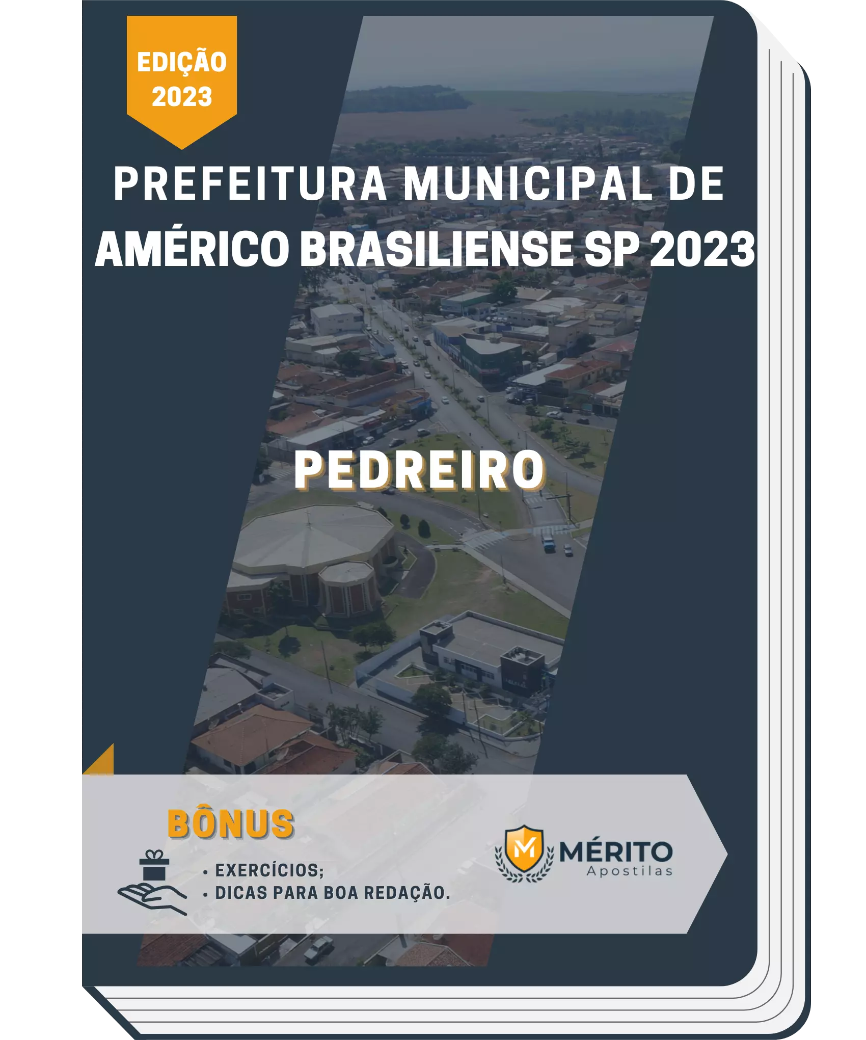 Apostila Pedreiro Prefeitura de Américo Brasiliense SP 2023