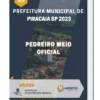 Apostila Pedreiro Meio Oficial Prefeitura de Piracaia SP 2023