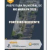 Apostila Porteiro Servente Prefeitura de Rio Maria PA 2023