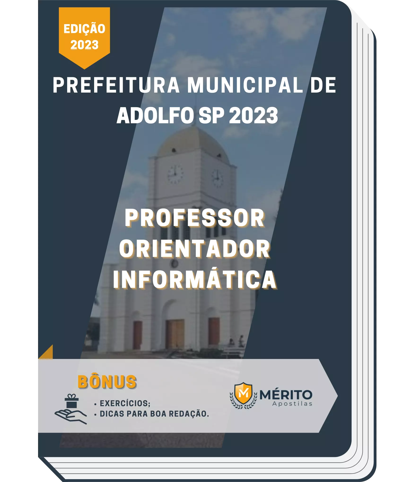 Apostila Professor Orientador Informática Prefeitura de Adolfo SP 2023