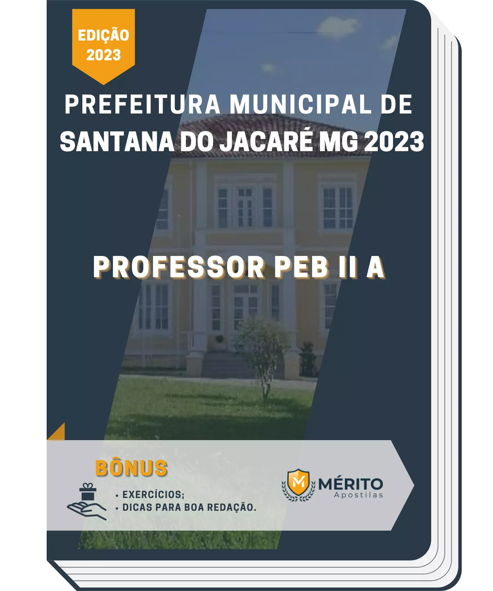 Apostila Professor PEB II A Prefeitura de Santana do Jacaré MG 2023