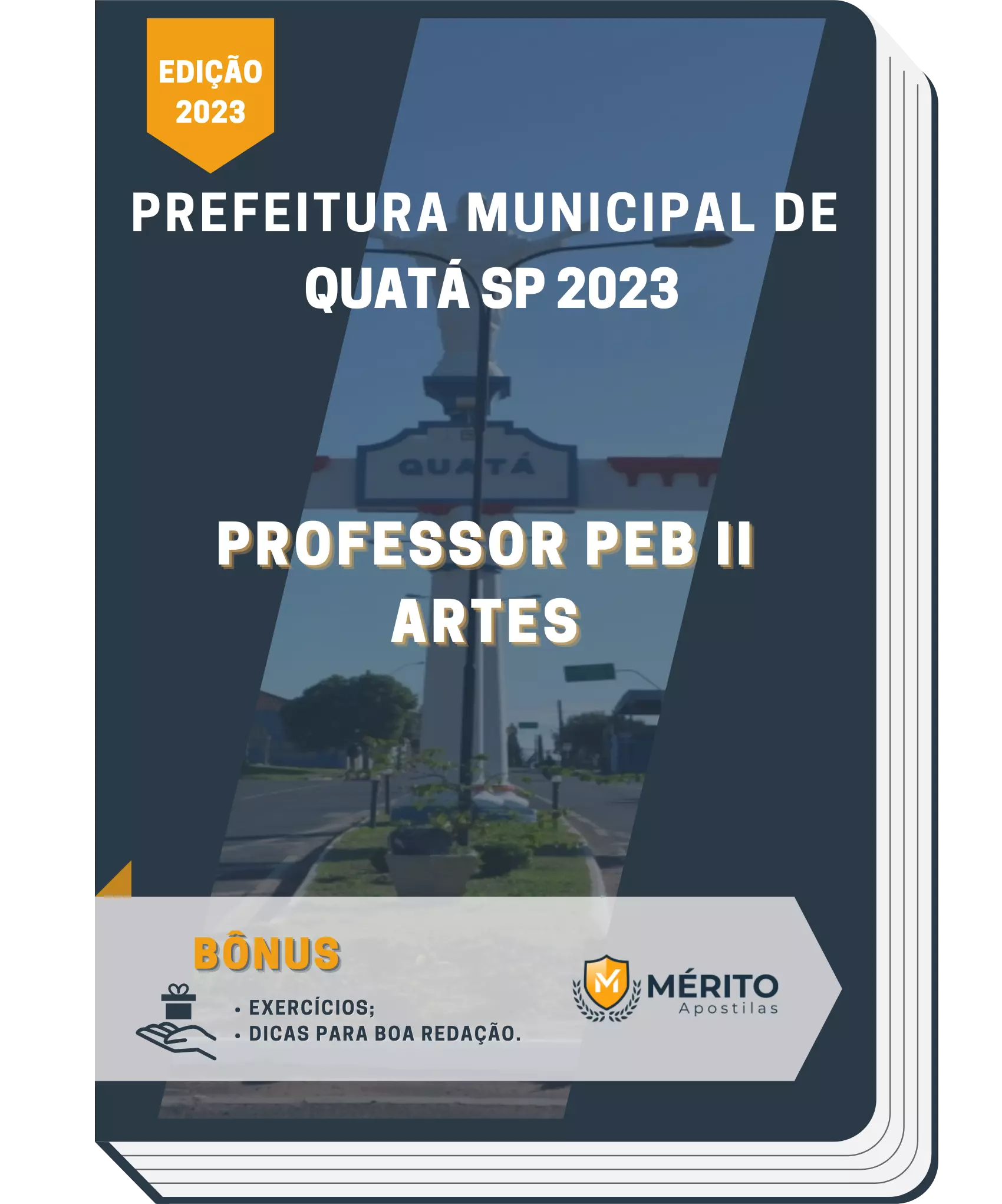 Apostila Professor PEB II Artes Prefeitura de Quatá SP 2023